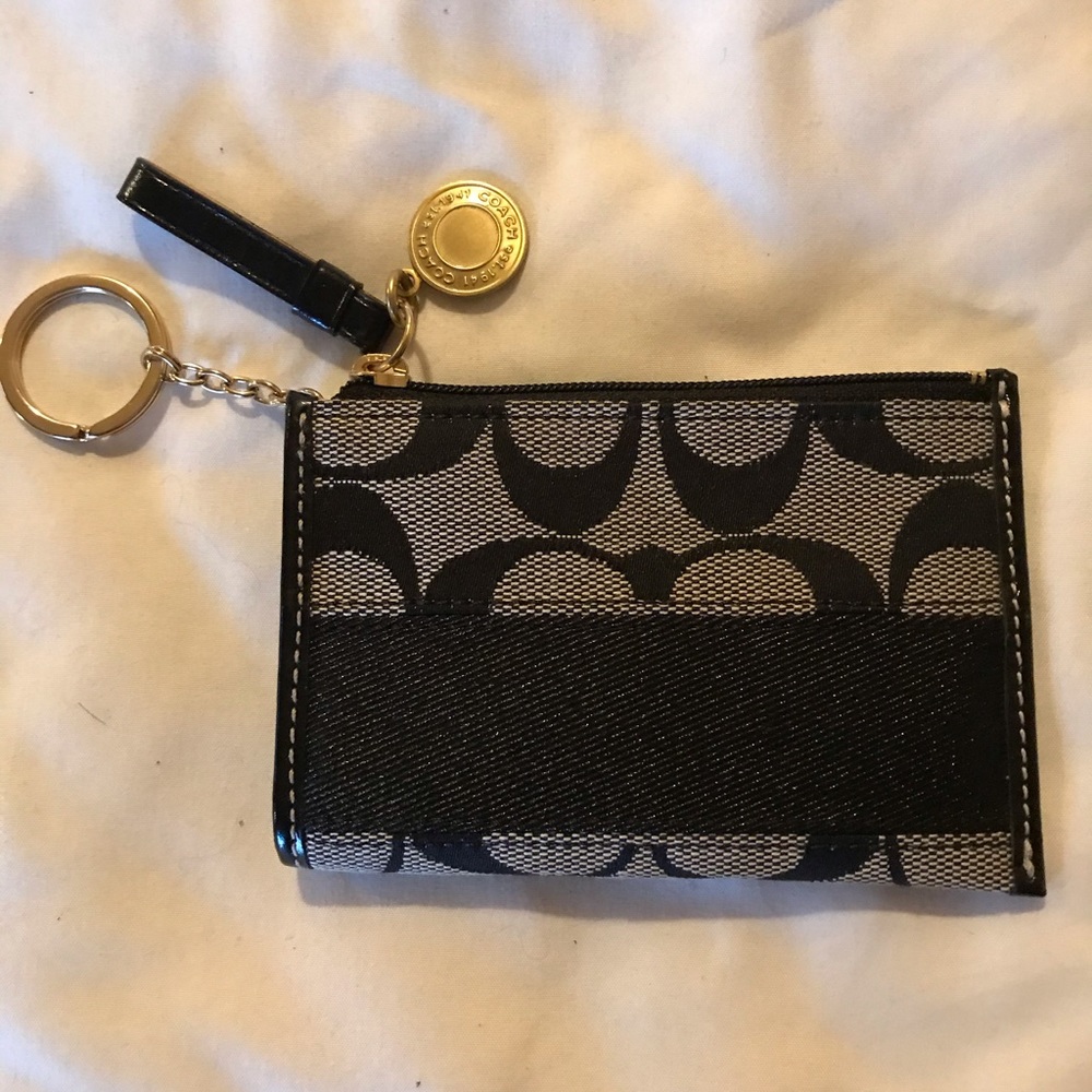 Coach key chain/ money/ credit card holder
